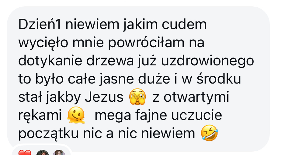 Oryginalna wiadomość klienta — opinia 18