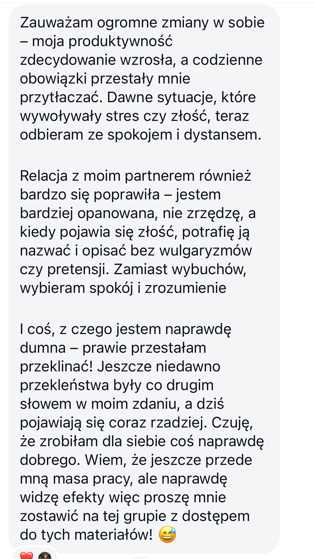 Oryginalna wiadomość klienta — opinia 21