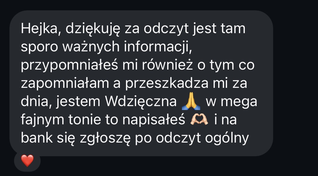 Oryginalna wiadomość klienta — opinia 39